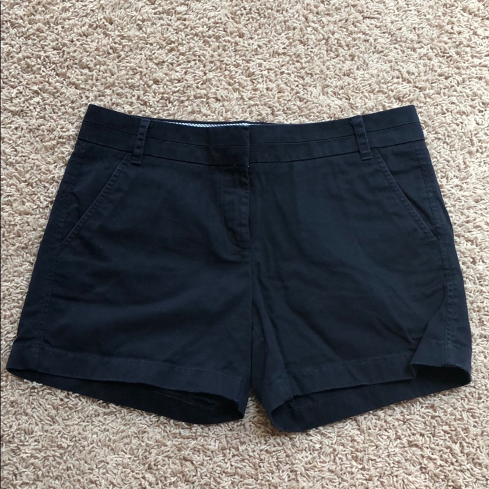 J. Crew 4” Stretch Chino Short, Size 6